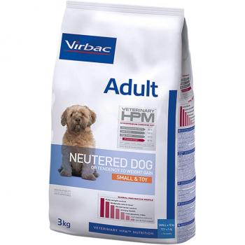 Virbac Veterinary HPM Croquettes pour Chien Adulte Stérilisé Small & Toy 3kg