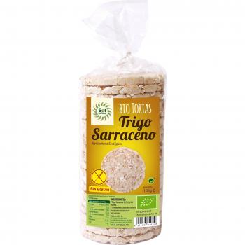 Tortas Trigo Sarraceno Bio S/G 100Grs. Solnatural