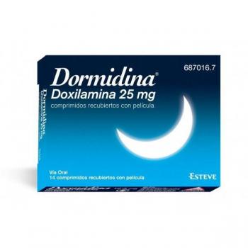 DORMIDINA 25 MG 14 COMP RECU