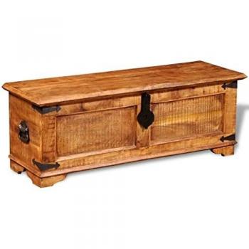 VidaXL Versatile Mango Wood Storage Chest