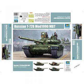 Kit T-72B Mod 1989 MBT (Tourelle en fonte)