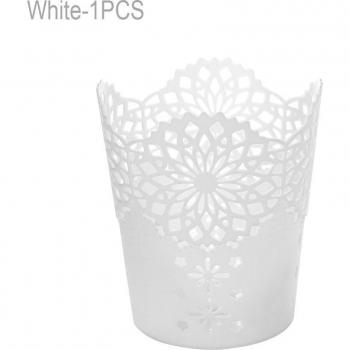 Bouchon Pot à Stylos Floral en Plastique Coloré
