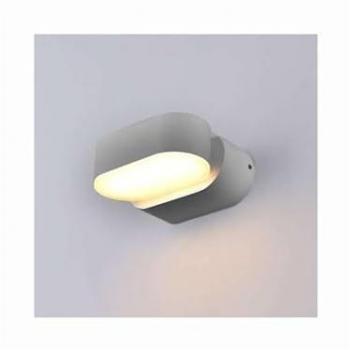 Applique murale design 6W gris blanc chaud