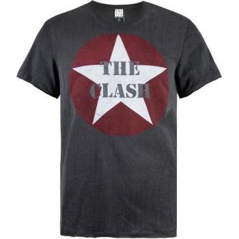 T-shirt Uomo The Clash Carbone XS con Stampa Stellare