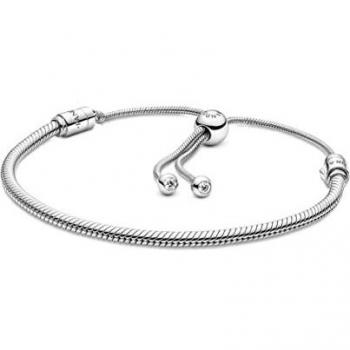 Pandora Pulsera Cadena de Serpiente con Cierre Deslizante 28 cm