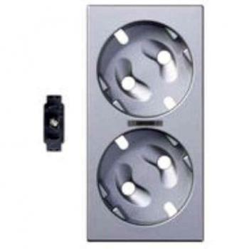 Visiera Schuko LED Inalluminata – Simon 50011041‑033