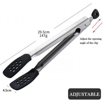 304 Stainless Steel Patisserie Tongs – Bread & Cooking Clamp