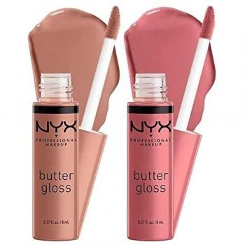 NYX Lippenpflege 2-Paket – Butter-Gloss & Madeleine-Tiramisu