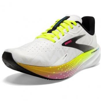 Baskets Brooks Hyperion Max Blanc Jaune SS24 45,5
