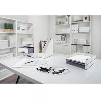 LEITZ Briefablage Plus WOW, A4, Polystyrol, perlweiß