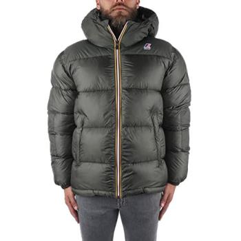 Claude K‑Way 3.0 Men’s Heavy Warm Jacket XL (Black & Green)