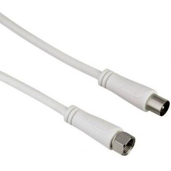 Hama Antennenkabel F-Stecker Koax-Stecker 3,0 m