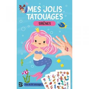 Ballon Tatouages Éphémères: Sirènes: Plus De 50 Tatouages !