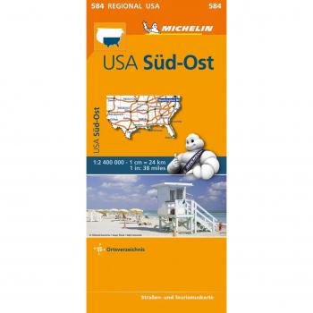 Michelin USA Süd-Ost. Straßen