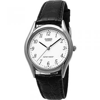 Casio Men's Elegant Leather Quartz Wristwatch (MTP-1154PE-7B)