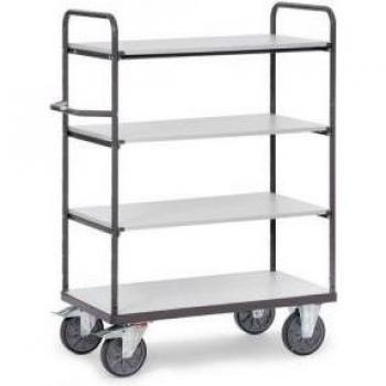 ESD Trolley 1000 x 600 with Four Shelves
