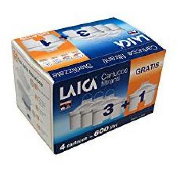 Laica Confezione cartucce biflux Arredo tavola, Bianco, 4 unità