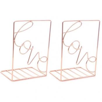 Cactus Design Metal Bookends