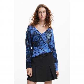 Jersey de mujer Desigual estampado arty oversize