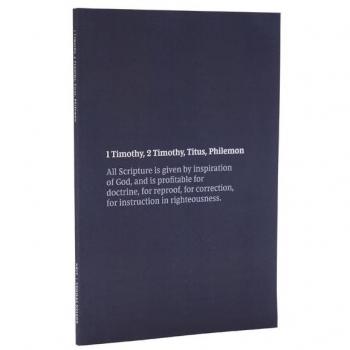 NKJV Bible Journal 12 Timothy Titus Philemon Paperback Comfort Print by Thomas Nelson