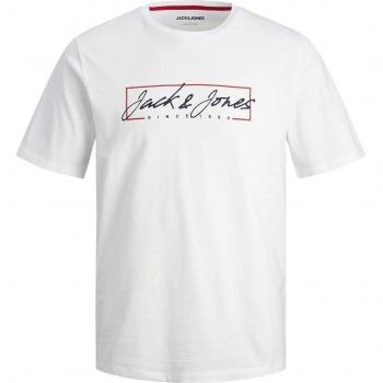 Camiseta blanca de manga corta Jack & Jones para niño