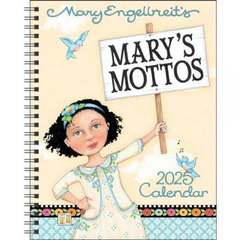 Mary Engelbreits Marys Mottos 12Month 2025 MonthlyWeekly Planner Calendar by Mary Engelbreit