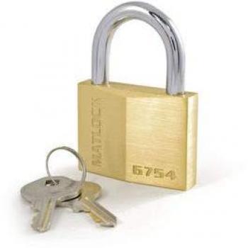 Matlock 50mm/26mm Heavy Duty Brass Shackle Lock