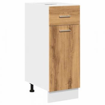 Drawer Bottom Cabinet Artisan Oak 30x46x81.5 cm Engineered Wood Vidaxl