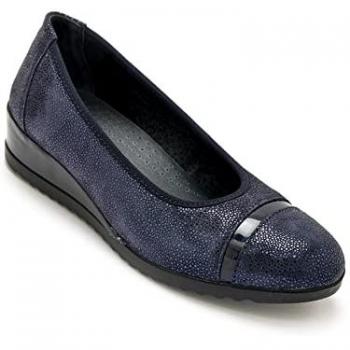 Leren Vrouwelijke Airsole Ballerina's Pédiconfort
