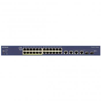 Switch Intelligente Netgear FS728TLP-100EUS 24 Porta Fast, 12 PoE, 100W Rackmount
