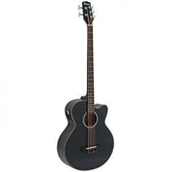 DIMAVERY AB‑455 Basse Acoustique à 5 Cordes en Noir