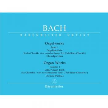 Partitions classique BARENREITER BACH J.S.