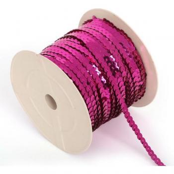 Assorted Color 100 Yards of 6mm Flat Sequins for Accessories