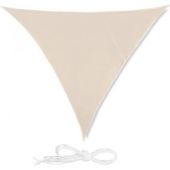 Voile d'ombrage triangle 3m beige résistant à l'eau
