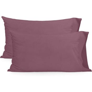 Funda de almohada HappyFriday Basic Magenta 50 x 75 cm
