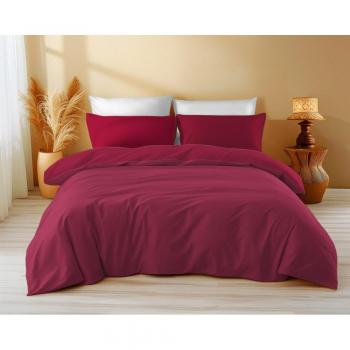 Copritrapunta Soft Bordeaux – Traspirazione ottimale, chiusura a clic, 22x27 cm