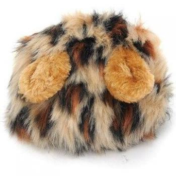 Casque doux pour animaux avec oreilles de Lion