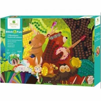 Animaux Fanfare XL Mosaïques Stick & Fun