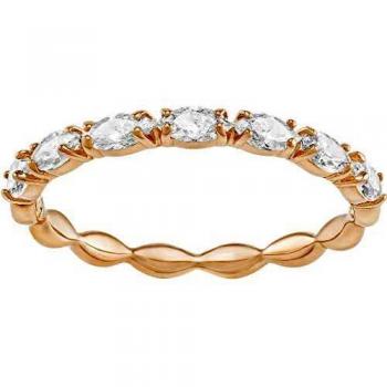 Anillo Swarovski Vittore con cristales blancos