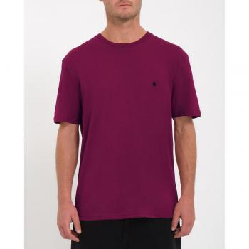 Volcom Stone Classic T-Shirt, Men’s – Wine
