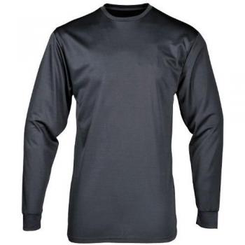 Thermal Base Layer Long Sleeve Top, Charcoal, Medium