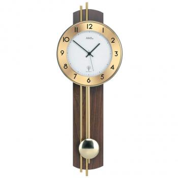 Reloj de péndulo controlado por radio AMS 5266/1