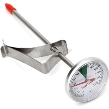 Thermomètre professionnel à sonde en acier inox