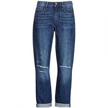 G-STAR RAW 3302 Saddle Mid Boyfriend Jeans Donne Blu/Medium