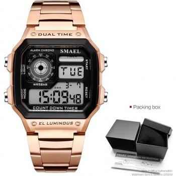 SMAEL Men's Sports Waterproof Watch