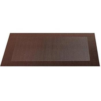 ASA SELECTION Table Top Tischset mit gewebtem Rand braun Platzset NEU