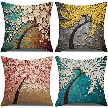 Countryside Orchard Cotton Pillow Covers