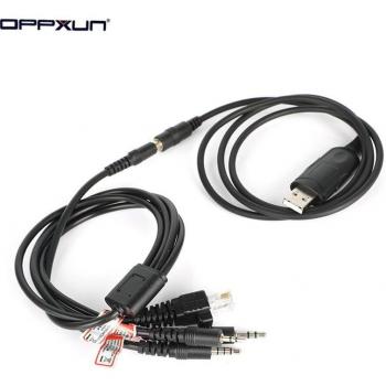 8 In 1 K A M Y I H Programming Cable for PUXING BaoFeng UV-5R Wouxun Kenwood HYT WEIERWEI Motorola