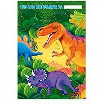 Sacs Cadeaux Dinosaure (Pack de 8)