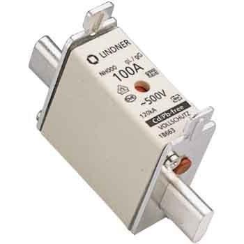 Mersen NH‑Sicherung 6 A / 500 V (Größe 000), Teilnummer 4086500083022